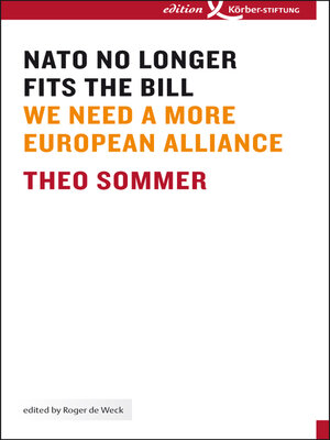 cover image of NATO No Longer Fits the Bill